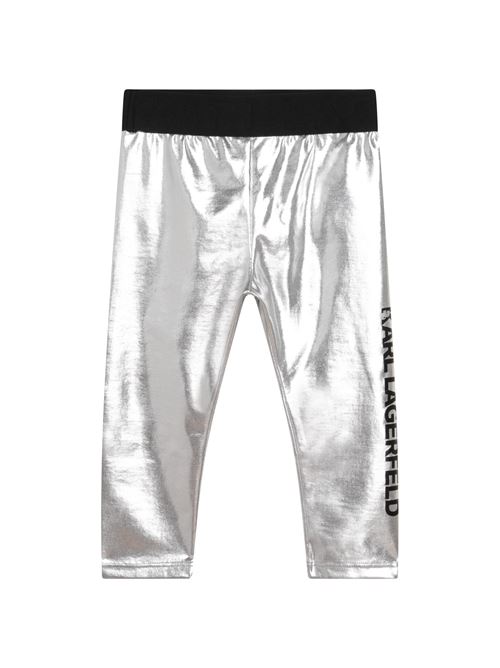 KARL LAGERFELD Leggings KARL LAGERFELD | Z14188ARGENTO##